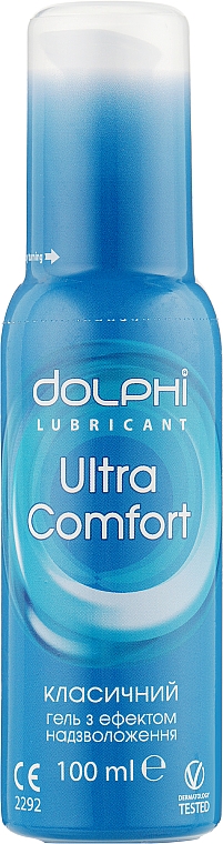 Интимный гель-смазка с эффектом сверхувлажнения с дозатором - Dolphi Ultra Comfort