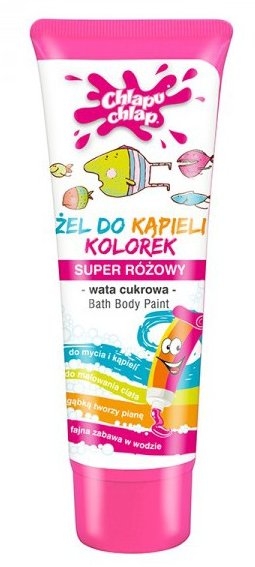 Дитячий гель для душу із запахом цукрової вати - Chlapu Chlap Bath & Shower Gel — фото N1