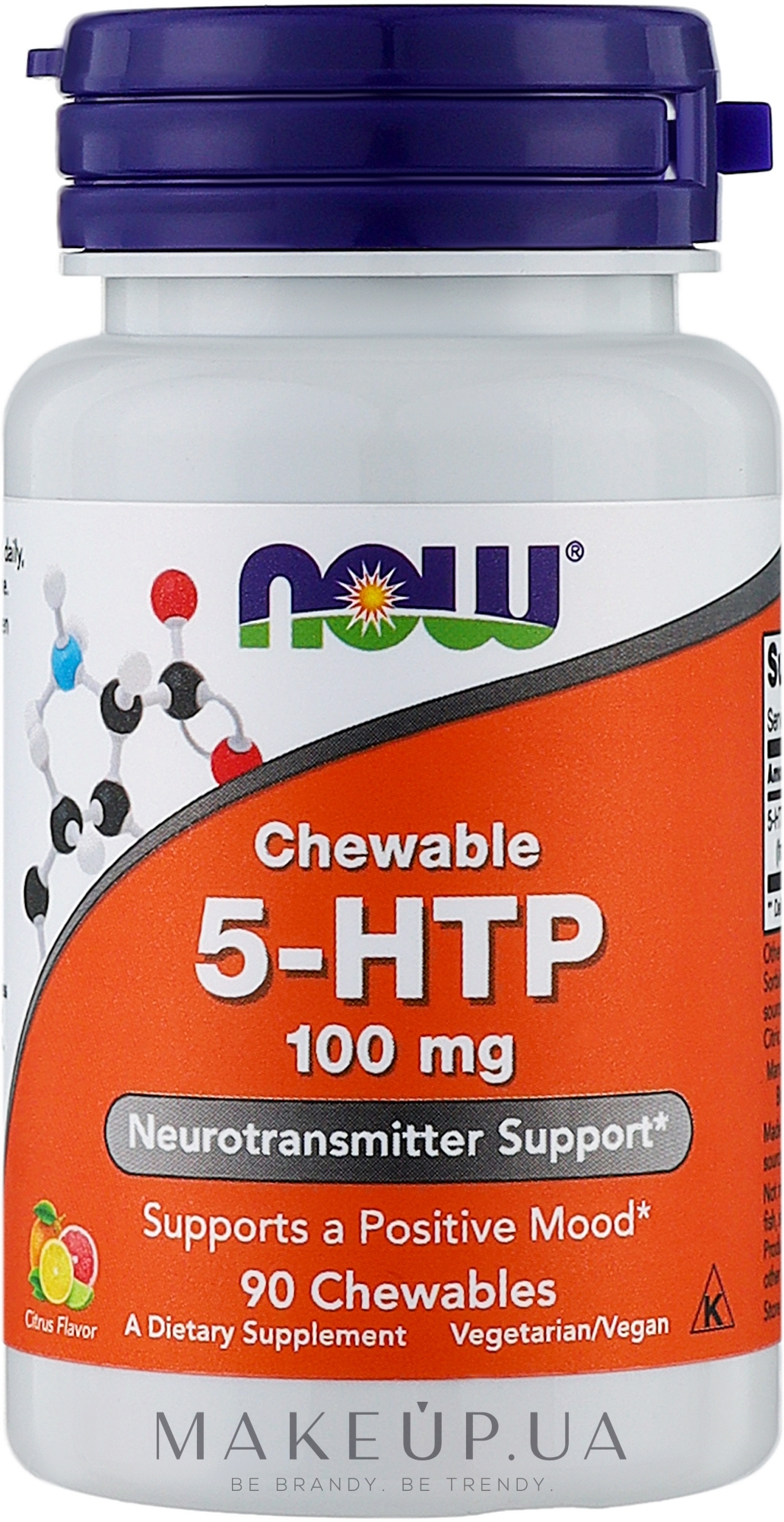 Аминокислота "5-HTP", 100 mg - Now Foods 5-HTP 100 mg — фото 90шт