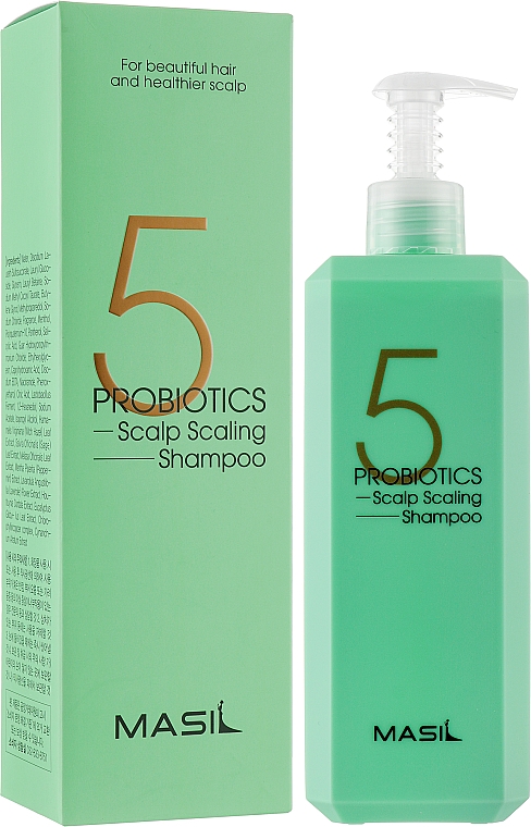 Шампунь для глибокого очищення шкіри голови - Masil 5 Probiotics Scalp Scaling Shampoo — фото N8