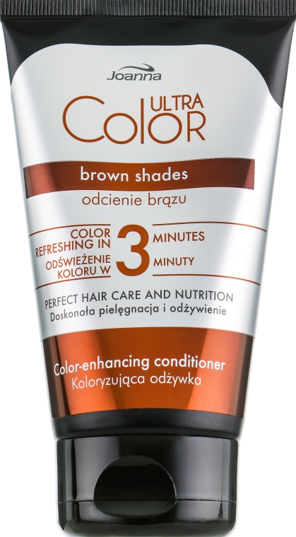 Оттеночный кондиционер для волос "Brown Shades" - Joanna Ultra Color System 