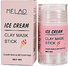 Парфумерія, косметика Маска-стік для обличчя Ice Cream - Melao Ice Cream Clay Mask Stick