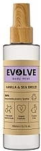 Evolve Vanilla & Sea Breeze - Парфумований спрей для тіла — фото N1