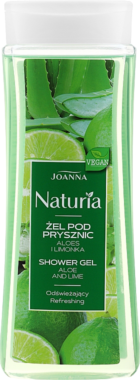 Гель для душа "Алоэ и лимон" - Joanna Naturia Aloe and Lemon Shower Gel — фото N3