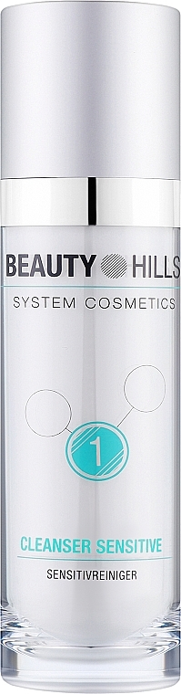 Гель очищувальний для чутливої шкіри обличчя - Beauty Hills Cleanser Sensitive 1 — фото N1