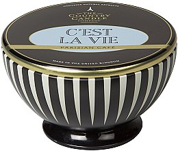 Парфумерія, косметика Ароматична свічка у мисці - The Country Candle Company Parisian C'est La Vie Candle In Bowl