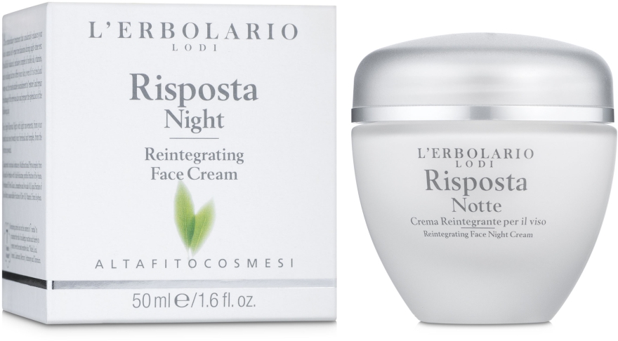 Крем интенсивный для лица ночной - L'Erbolario Crema Risposta Notte — фото N2