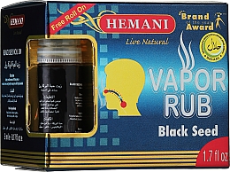 Духи, Парфюмерия, косметика Набор - Hemani Vapor Rub Black Seed Set (ointment/50ml + oil/5ml)