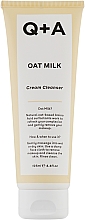 Очищувальний засіб для обличчя                  - Q+A Oat Milk Cream Cleanser — фото N1
