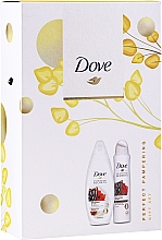 Парфумерія, косметика Набір - Dove Relaxing Care Gift Set (sh/gel/250ml + deo/spray150ml)