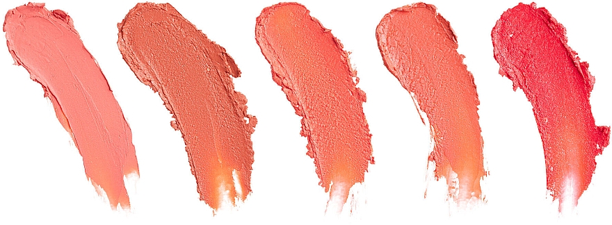 Набір з 5 помад для губ - Revolution Pro Lipstick Collection Corals — фото N4