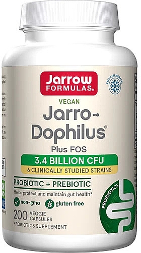 Харчові добавки - Jarrow Formulas Jarro-Dophilus + FOS — фото N2