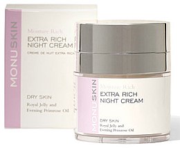 Духи, Парфюмерия, косметика Ночной крем для лица - Monuskin Extra Rich Night Cream