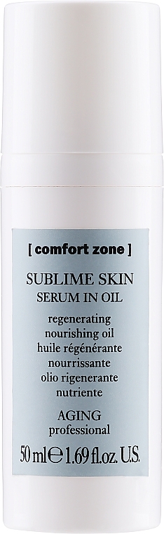 Восстанавливающая сыворотка для лица - Comfort Zone Sublime Skin Oil Serum — фото N3