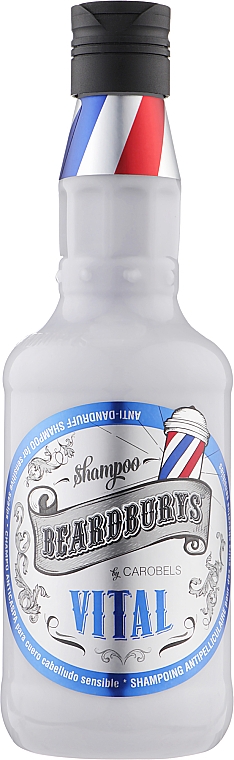 Шампунь проти лупи з ефектом пілінгу - Beardburys Vital Shampoo — фото N5