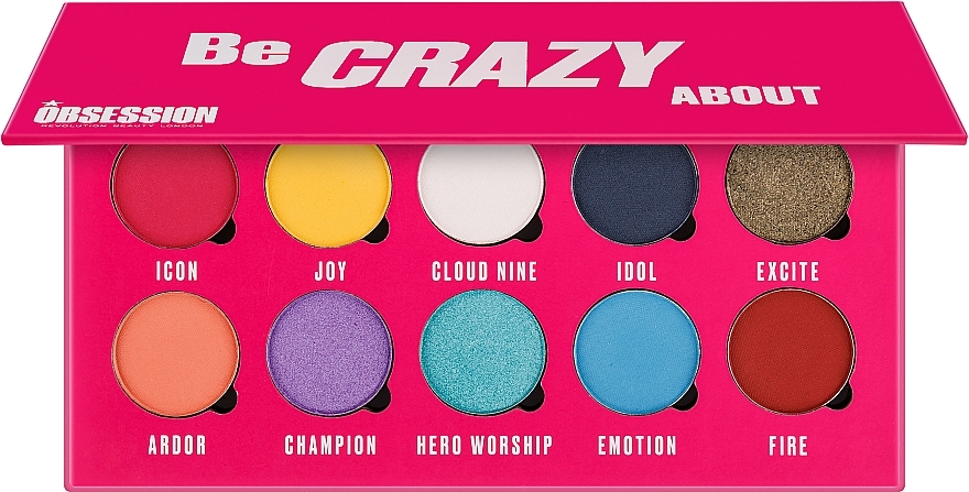 Makeup Obsession Be Crazy About Eyeshadow Palette