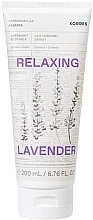 Парфумерія, косметика Молочко для тіла - Korres Body Milk Relaxing Lavender