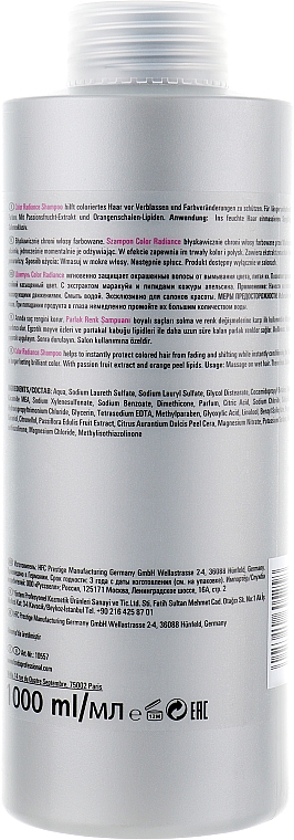 Шампунь для фарбованого волосся - Londa Professional Color Radiance Shampoo — фото N4