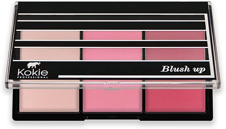 Палитра румян - Kokie Professional Blush Up Blush Palette — фото N1