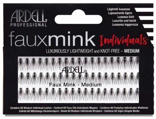 Накладні вії  - Ardell Faux Mink Individuals Knot Free Medium Black — фото N1