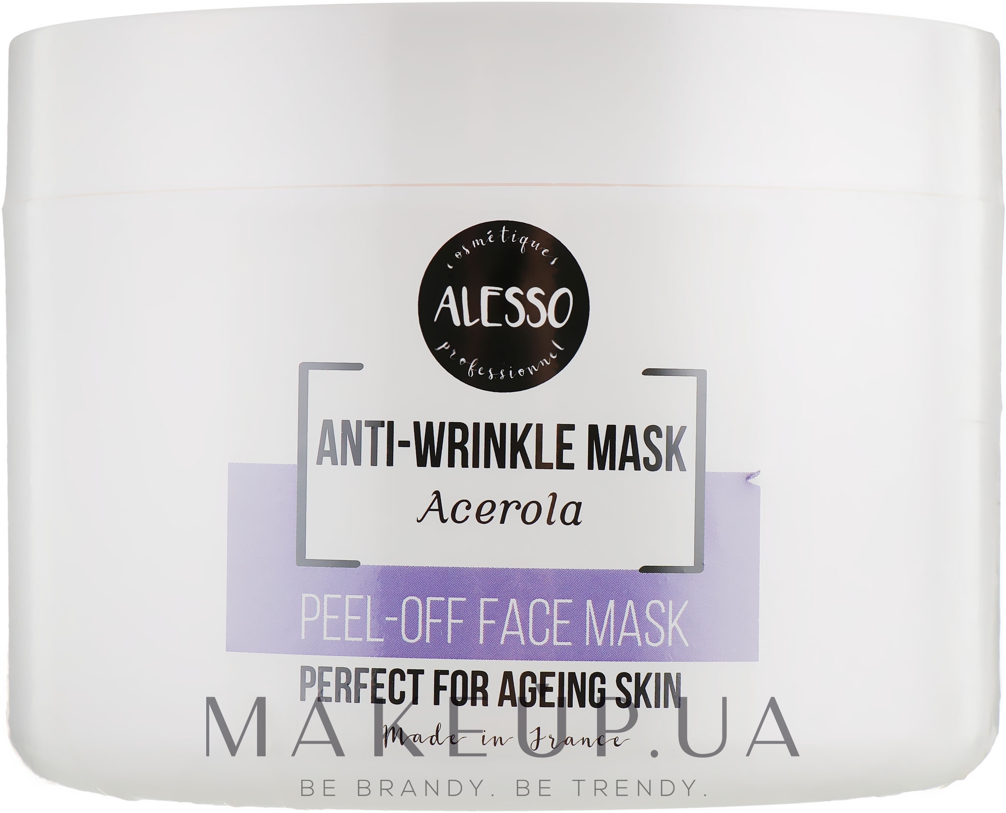 Маска для обличчя альгінатна з ацеролою проти зморшок - Alesso Professionnel Alginate Anti-Wrinkle Peel-Off Face Mask With Acerola — фото 200g