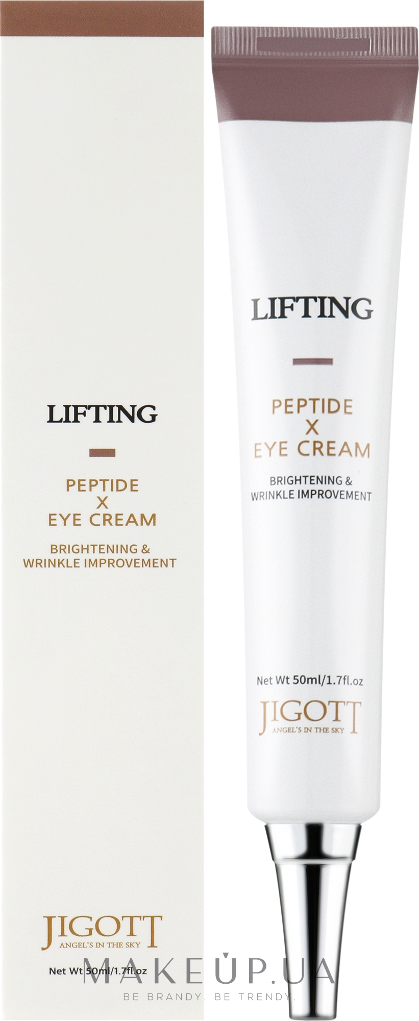 Крем для век с пептидами - Jigott Lifting Peptide Eye Cream — фото 50ml