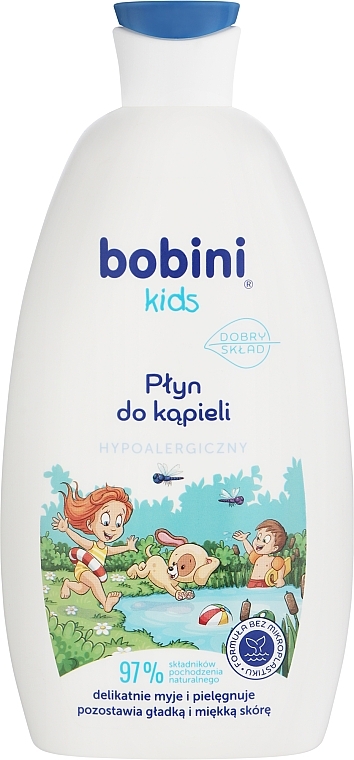 Гипоаллергенная пена для ванны - Bobini Kids Bubble Bath Hypoallergenic