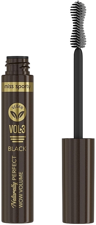 Тушь для ресниц - Miss Sporty Naturally Perfect Mascara Vol. 3 Wow Volume — фото N2