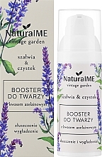 Бустер для лица с азелоглицином "Шалфей и ладанник" - NaturalME Vintage Garden Sage & Cistus Exfoliation & Smoothing Booster With Azeloglycine — фото N2