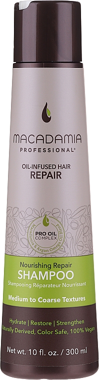 Живильний і відновлювальний шампунь для волосся - Macadamia Professional Nourishing Repair Shampoo — фото N3