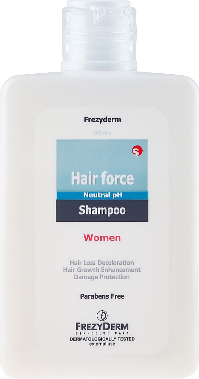 Шампунь для волос - Frezyderm Hair Force Shampoo Women — фото N2