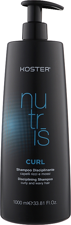 Шампунь для кудрявых и волнистых волос - Koster Nutris Curl Disciplining Shampoo — фото N3