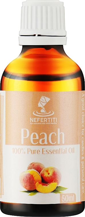 Ефірна олія персика - Nefertiti Peach 100% Pure Essential Oil — фото N1