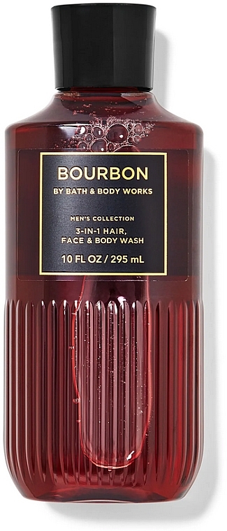 Bath & Body Works Bourbon 3-in-1 Hair, Face & Body Wash - Гель для душа — фото N1