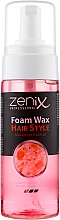 Восковая пена для волос "Кератин эффект" - Zenix Professional Foam Wax Hair Style Maximum Control — фото N1
