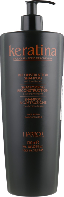 Восстанавливающий шампунь для поврежденных волос - Phytorelax Laboratories Keratina Reconstructor Shampoo — фото N3