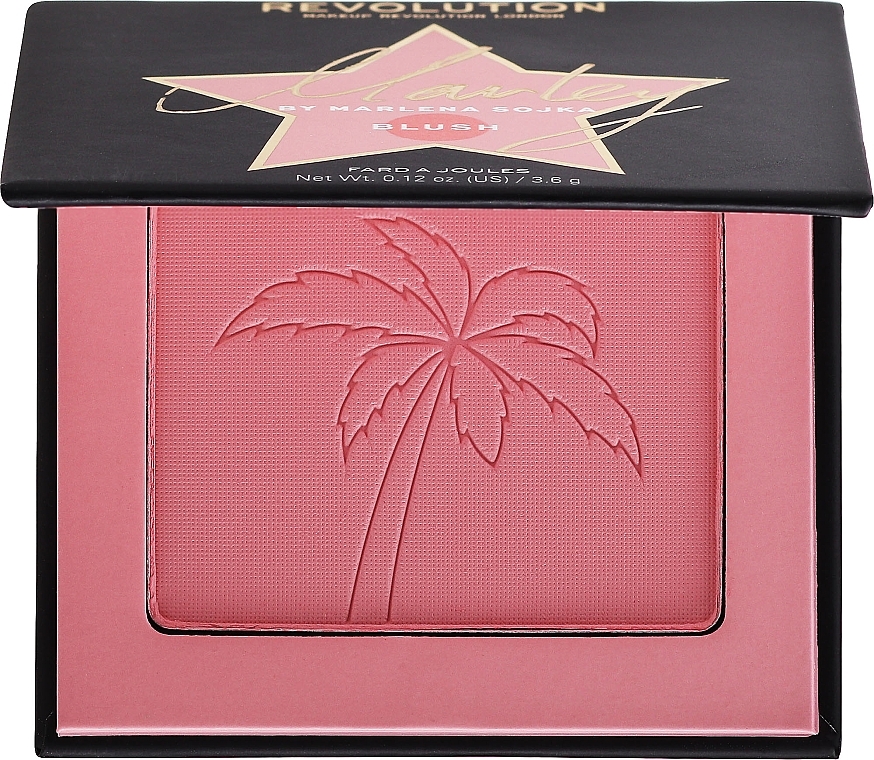 Рум'яна для обличчя - Makeup Revolution x Marlena Sojka Blusher — фото N1