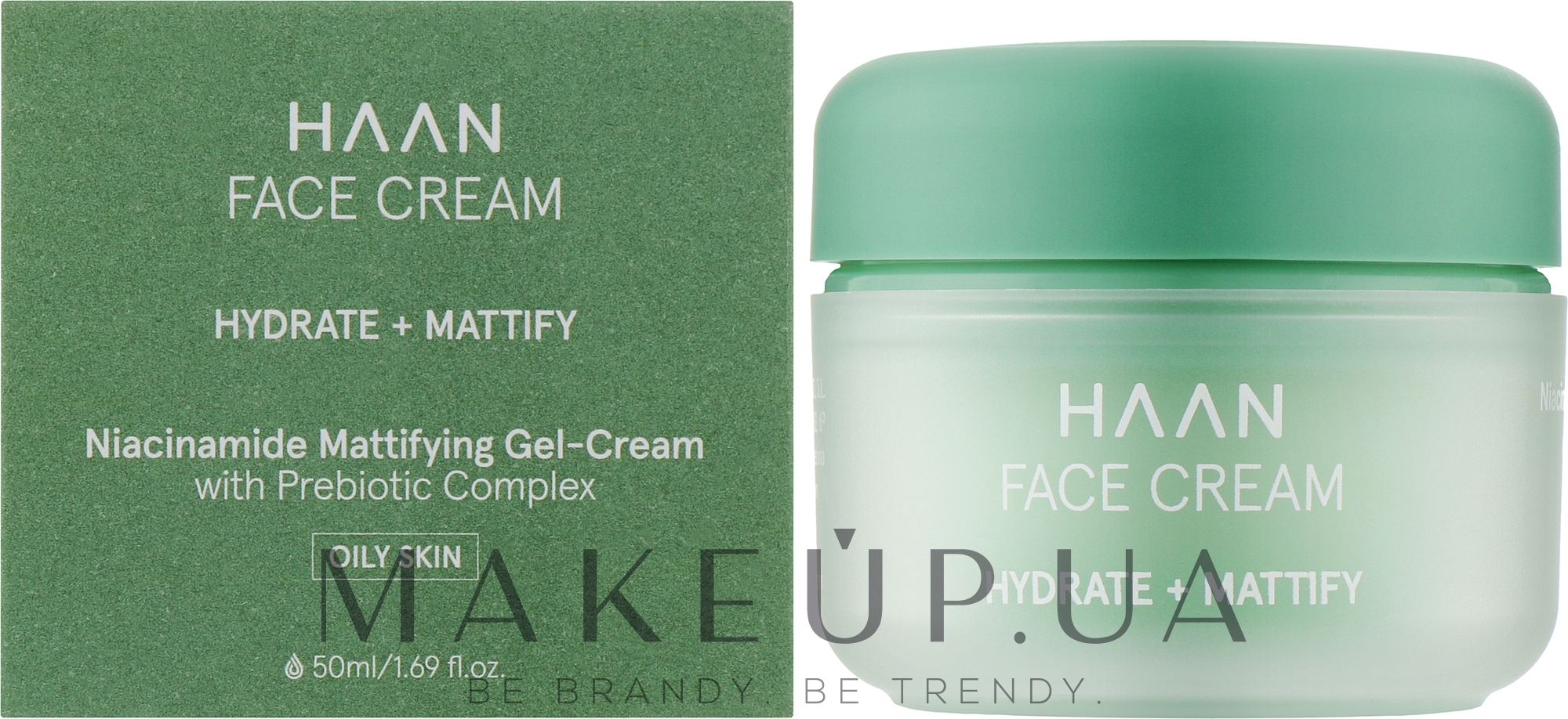 Крем для жирної шкіри - HAAN Niacinamide Face Cream Hidrate + Mattify — фото 50ml