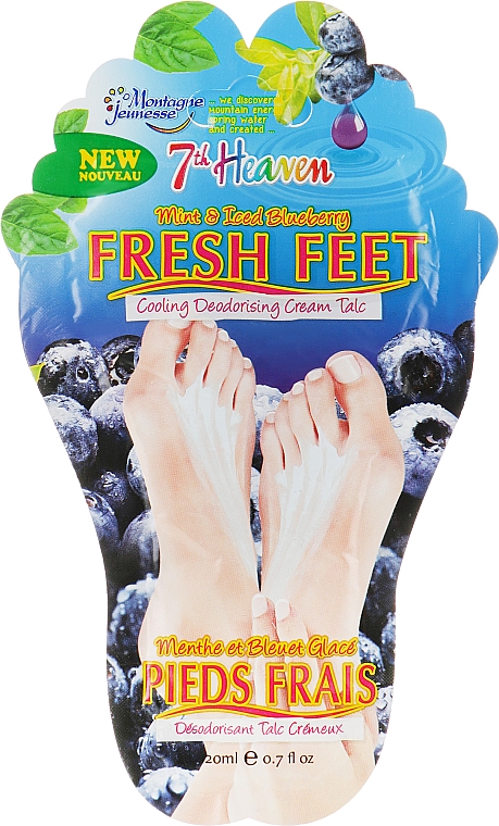 Крем для ніг - 7th Heaven Fresh Feet Sachet — фото N1