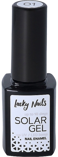 Лак для нігтів - Lacky Nails Solar Gel Nail Enamel — фото N1
