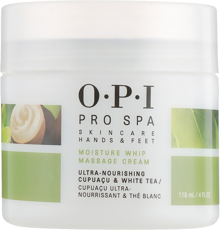 Зволожувальний масажний крем для рук - O.P.I ProSpa Moisture Whip Massage Cream — фото N1