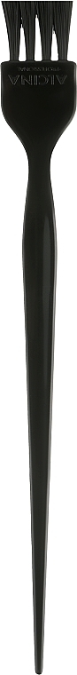 Кисть для окрашивания 4R, черная, прямая, брендированная, 21 см - Alcina — фото N1