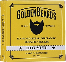 Бальзам для бороди "Big Sur" - Golden Beards Beard Balm — фото N5