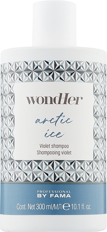 УЦЕНКА Шампунь для холодного блонда - Professional By Fama Wondher Arctic Ice Violet Shampoo  * — фото N1