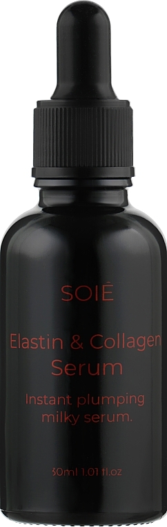 Активна сироватка для обличчя з еластином і колагеном - Soie Elastin & Collagen Serum * — фото N1
