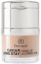 Коректор для обличчя - Dermacol Caviar Long Stay Make-Up & Corrector — фото N1