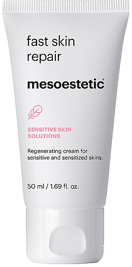 Восстанавливающий крем для чувствительной кожи лица - Mesoestetic Sensitive Skin Solution Fast Skin Repair Regenerating Cream — фото N1