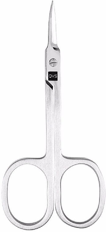 Ножиці для кутикули з ультратонкими вигнутими лезами - QVS Curved Cuticle Scissors — фото N1
