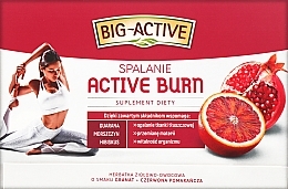 Парфумерія, косметика Дієтична добавка "Фруктово-трав'яний чай для спалювання калорій" - Big-Active Active Burn