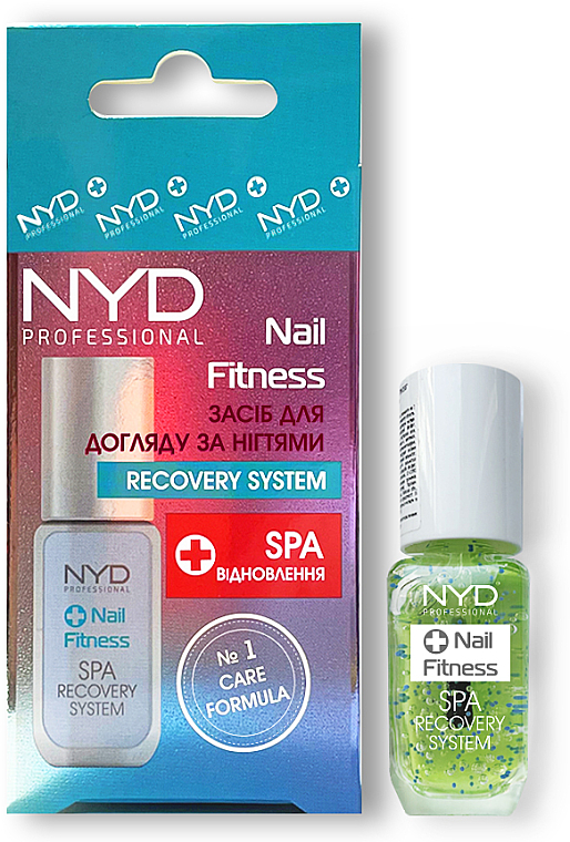 Засіб для відновлення та лікування нігтів - NYD Professional Nail Fitness SPA Recovery System — фото N1
